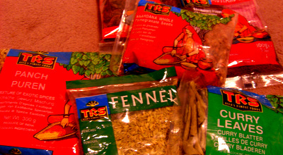 Spices from Matthew's Foods